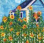 Sun Flower House Healdsburg; R Bennett