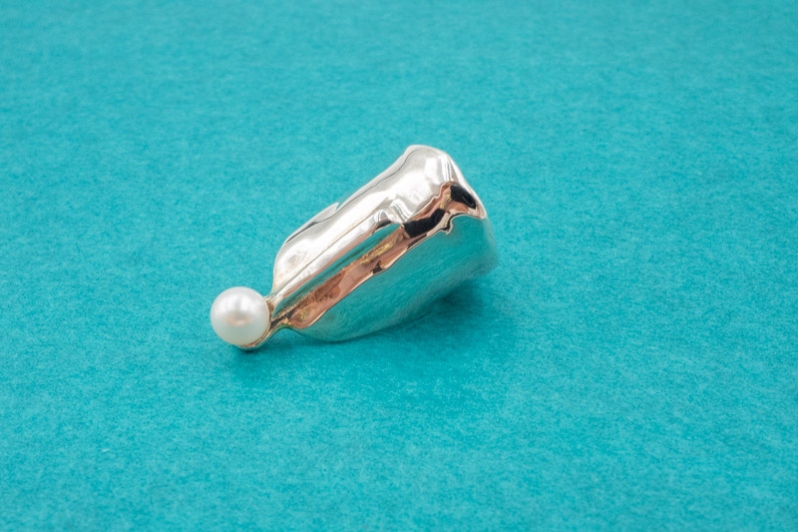 Ring with Pearl: T. Norlander