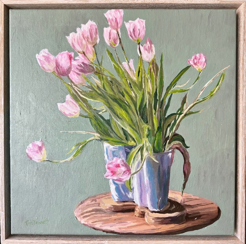 Pink Tulips: R. Bennett